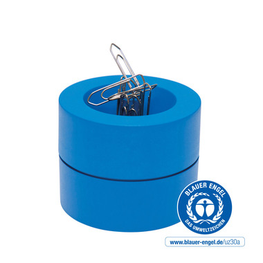 MAUL Klammernspender Eco MAULpro 4.30 7.3cm, blau, 15 Klammern