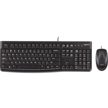 Logitech Tastatur-Maus-Set Desktop MK120