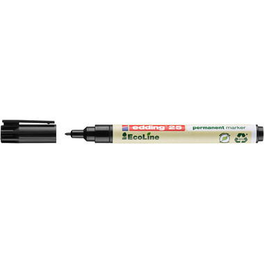 EDDING Permanent Marker 25 EcoLine 25-1 nero