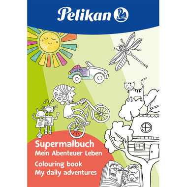 PELIKAN super livre de coloriage 101523 A4 100g/m2