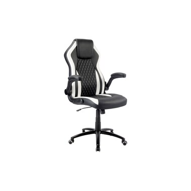 Racing Chairs Gaming-Stuhl CL-RC-BW-2 Schwarz/Weiss