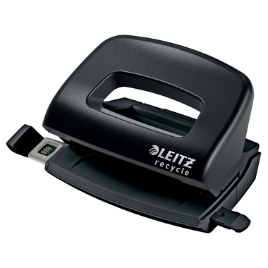 LEITZ Locher NeXXt Recycle 5010-00-95 schwarz, CO2 neutral 10 Blatt