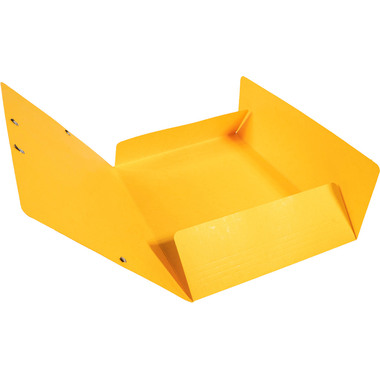EXACOMPTA Classeur à élastique A4 55759E jaune 3 volets