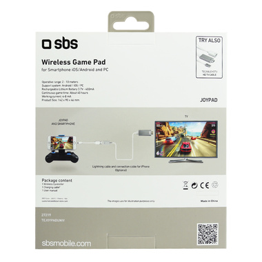 Joystick sans fil pour smartphone et PC 
