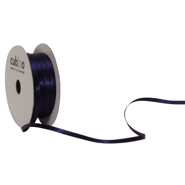 SPYK Bande au satin Cubino 2082.0353 3mmx8m bleu