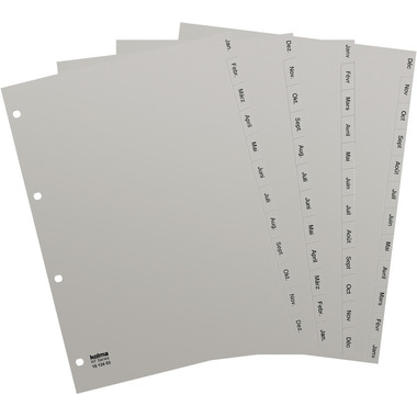 KOLMA Répertoires KolmaFlex A4 18.122.03 gris Déc-Jan FR