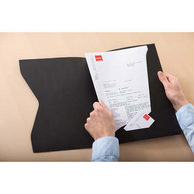 ELCO Dossier offre Prestige A4 29450.11 noir, 270gm2 10 pcs.