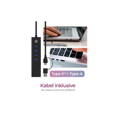 ICY BOX USB-Hub IB-HUB1737-C3