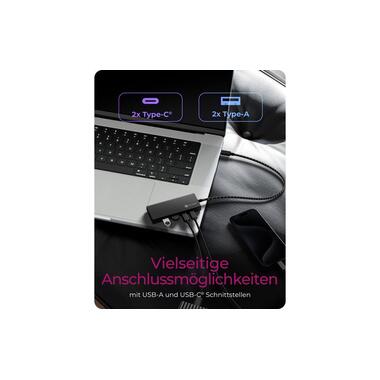 ICY BOX Hub USB 4-Port Hub IB-HUB1436-CPD