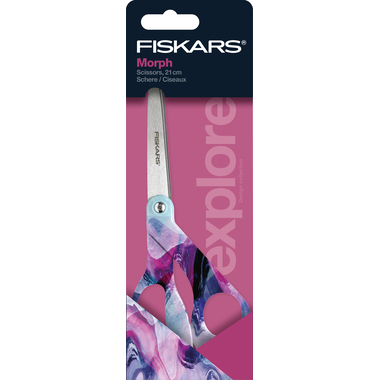 FISKARS Schere Morph 21cm 1066460 violett, Rechtshänder