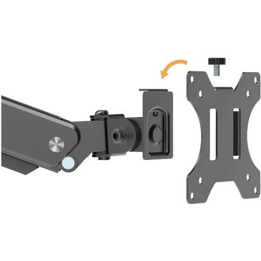 Ultradesk Table Mount Branch Double up to 20 kg – Matte Black