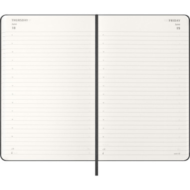 MOLESKINE Agenda Classic Large 2026 DHB12DC3Y26 1G/1P nero HC 13x21cm