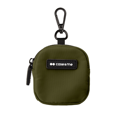 Sac pour écouteurs avec zip et crochet | case&me
