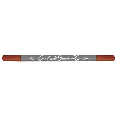 ONLINE Callibrush Pen Double Tip 2mm 19068/6 Aubergine
