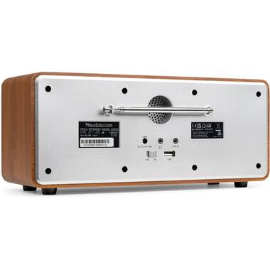 Audizio DAB+ Radio Foza Braun/Silber