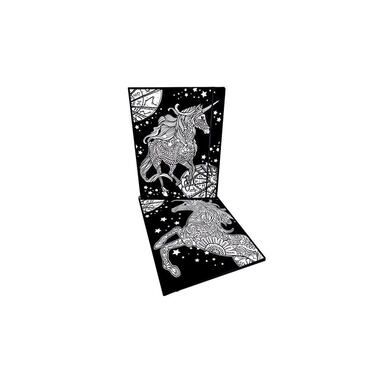 Cartella da colorare Tataruga, Unicorno