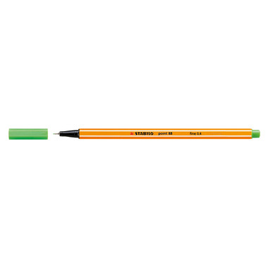 STABILO Fineliner Point 88 0.4mm 88/43 hellgrün