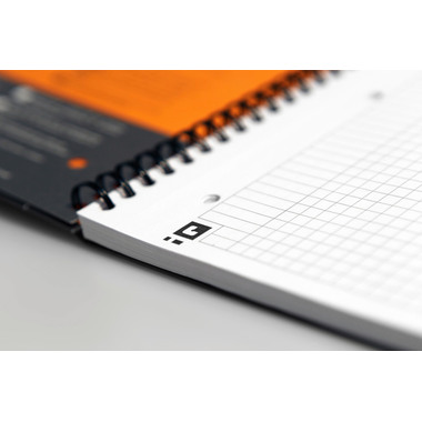 OXFORD Spiralbuch A4+ 100103664 kariert 5mm, 80g 80 Blatt