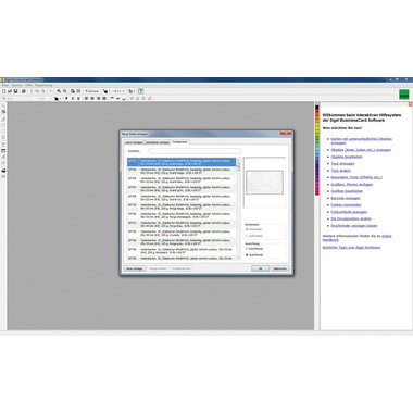 SIGEL CardDesigner plus CD SW670 Software DE 200 Karten