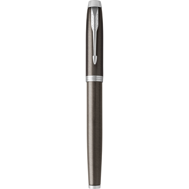 PARKER Stylo plume IM Gun Metal M 1931657 bleu