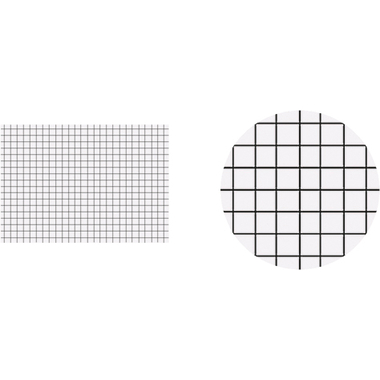 BIELLA Cartes-fiches quadrill. 4mm A7 23070400U blanc 100 pcs.