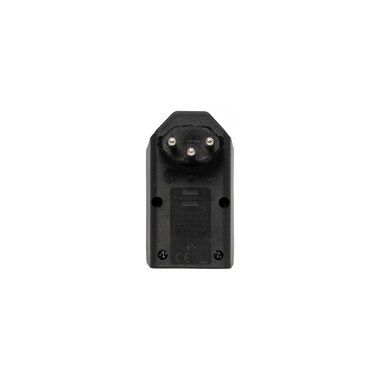 Brennenstuhl branch plug 2 x T13, 300° rotatable, black