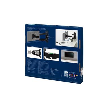 Arctic Cooling Wandhalter W1C bis 18 kg – Schwarz