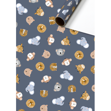 STEWO Geschenkpapier Buba 2528518032 violett dunkel 70x150cm