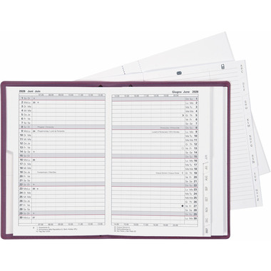 BIELLA Agenda Istanbul 2026 855715420026U 1M/2P violet ML 10.6x15.3cm