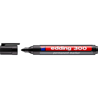 EDDING Permanent Marker 300 1,5-3mm 300-1 schwarz