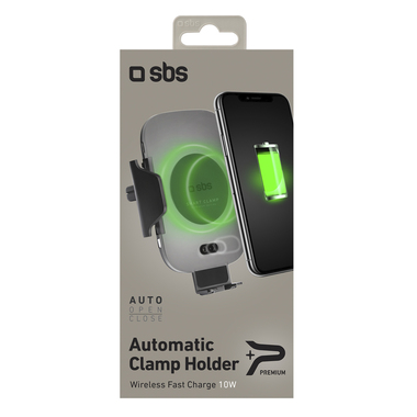 Support de charge sans fil à fermeture automatique