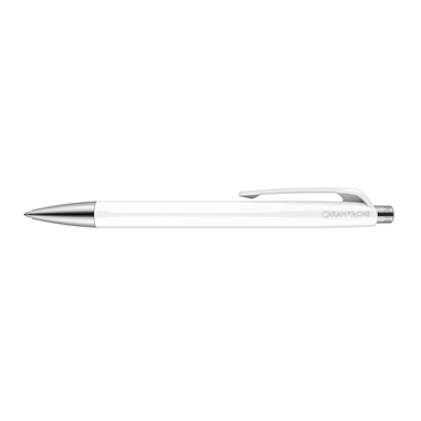 CARAN D'ACHE Kugelschreiber Infinite 888 888.001 weiss sechseckig