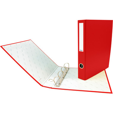 BIELLA Zeigebuch Dinor-Quatro 4cm 12644445U rot, 4-Ring A4