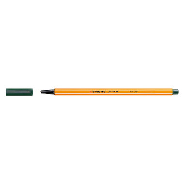STABILO Fineliner Point 88 0.4mm 88/63 olivgrün