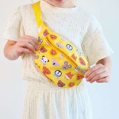 ALLC Sac banane Kids Animal Friends BUAFYE02 23x13x5cm