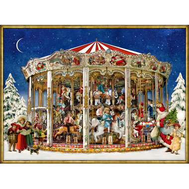 COPPENRATH Adventskalender Mini 85x60mm 94873 Fröhliche Weihnachten