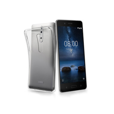 Cover in TPU trasparente di SBS per Nokia 8