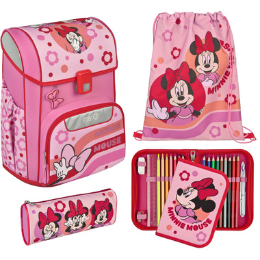 SCOOLI Set Cartable EasyStart MIUZ8256 Minnie Mouse