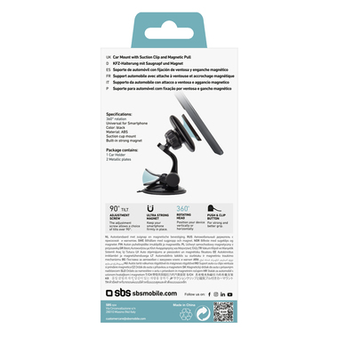 Porta cellulare da auto per cruscotto | SBS 