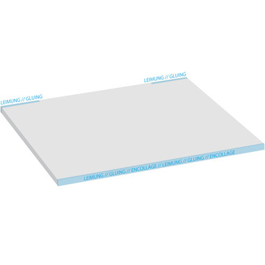 SIGEL Schreibunterlage 595x410mm HO300 weiss, blanko 30 Blatt