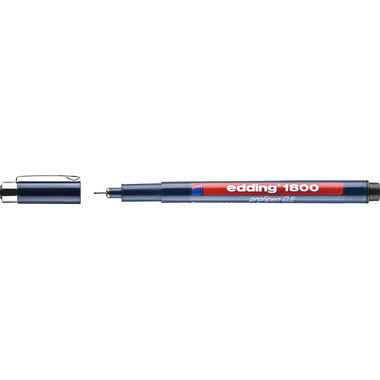 EDDING Profipen 1800 0.50mm 1800-1-05 schwarz