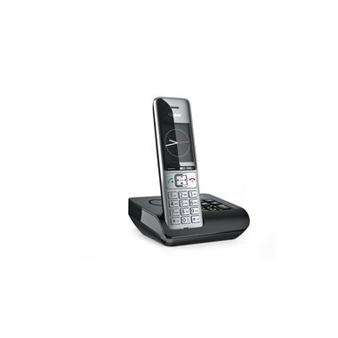 Gigaset telefono cordless Comfort 500A Nero/Argento