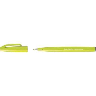 PENTEL Brush Sign Pen SES15C-K2X verde lime