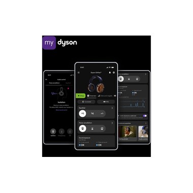 Dyson Casques supra-auriculaires OnTrac Bleu; Cuivre