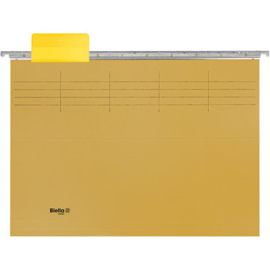BIELLA Register-Hängemappen-Set A4 27143020U gelb 32x25cm 10 Stück