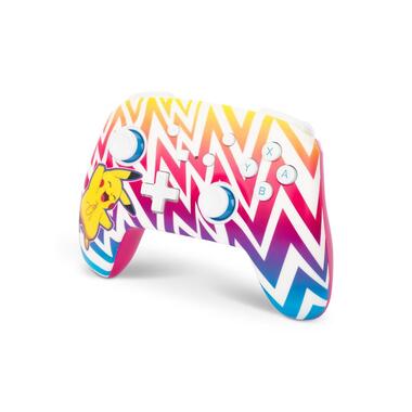 Power A Enhanced Wireless Controller Vibrant Pikachu