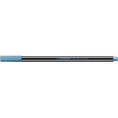STABILO Fasermaler Pen 68 1mm 68/841 metallic blau
