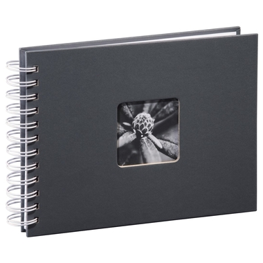HAMA Album Fine Art 2111 240x170mm, grigio 25 p. bianco