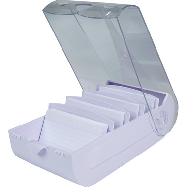 EXACOMPTA Schedario Bunny Box A8 5336423D malva 10x6.2x19.5cm