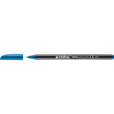 EDDING Penna fibra 1200 0,5-1mm 1200-10 blu chiaro
